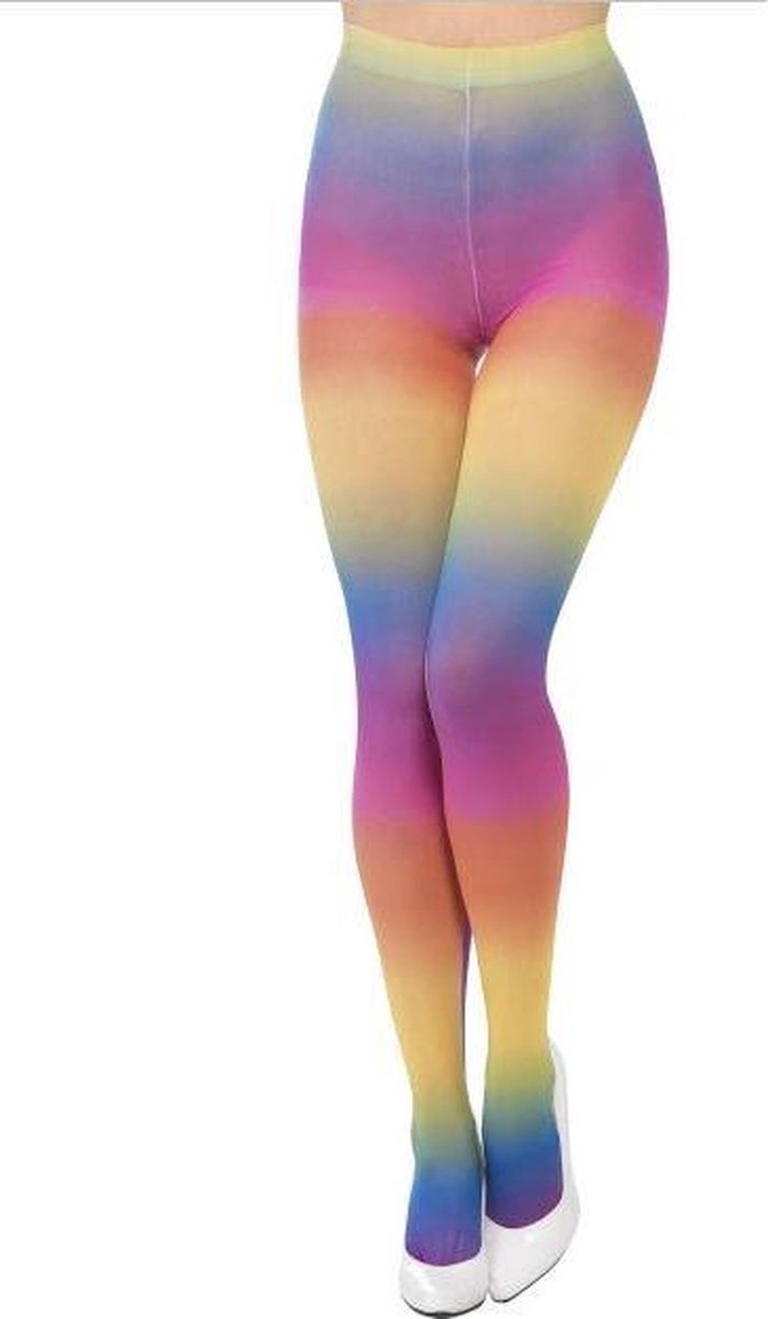 SMIFFYS - Ondoorzichtig regenboog panty voor vrouwen - Accessoires > Pantys en kousen